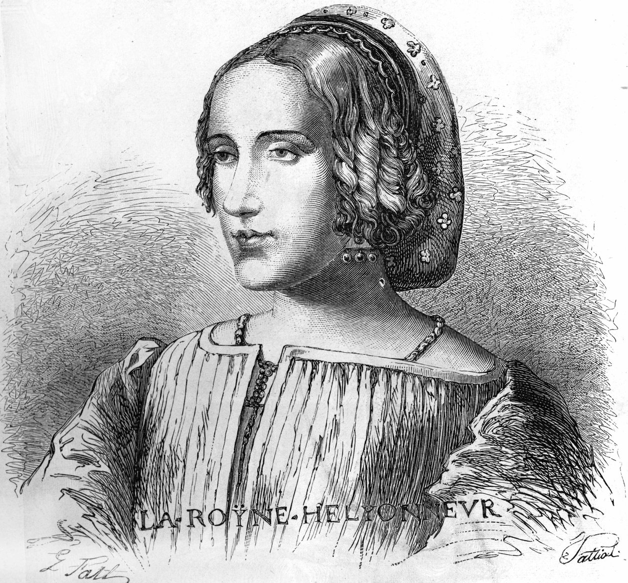 Retrato de Ana de Boleyn (Anna ou Ann Bolin e Anne Bullen) de Unknown artist
