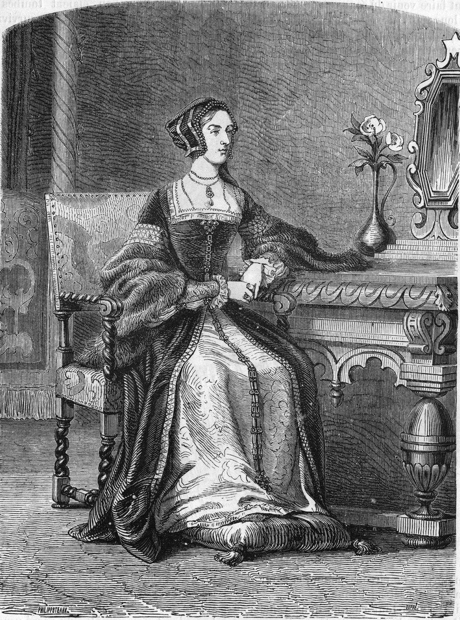 Retrato de Ana de Boleyn (Anna ou Ann Bolin e Anne Bullen) de Unknown artist
