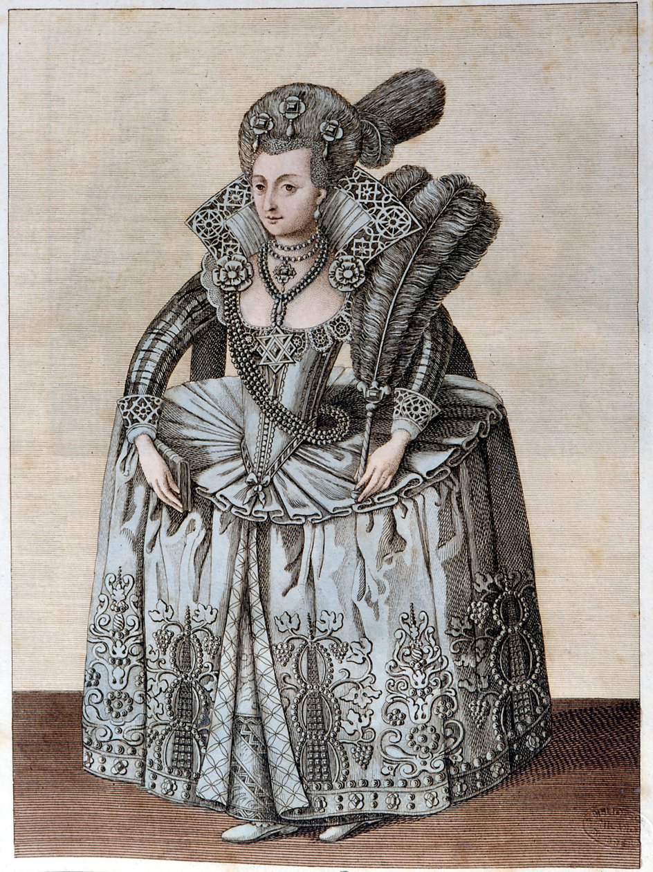Retrato de Ana da Dinamarca Rainha de Inglaterra (Copenhaga de Unknown artist