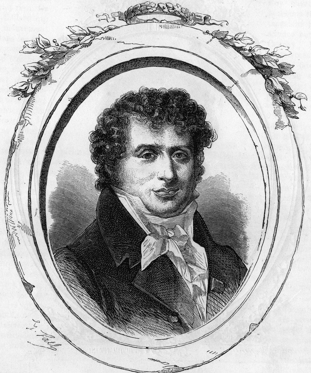 Retrato de Antoine Desaugiers (1772-1827), compositor francês. de Unknown artist