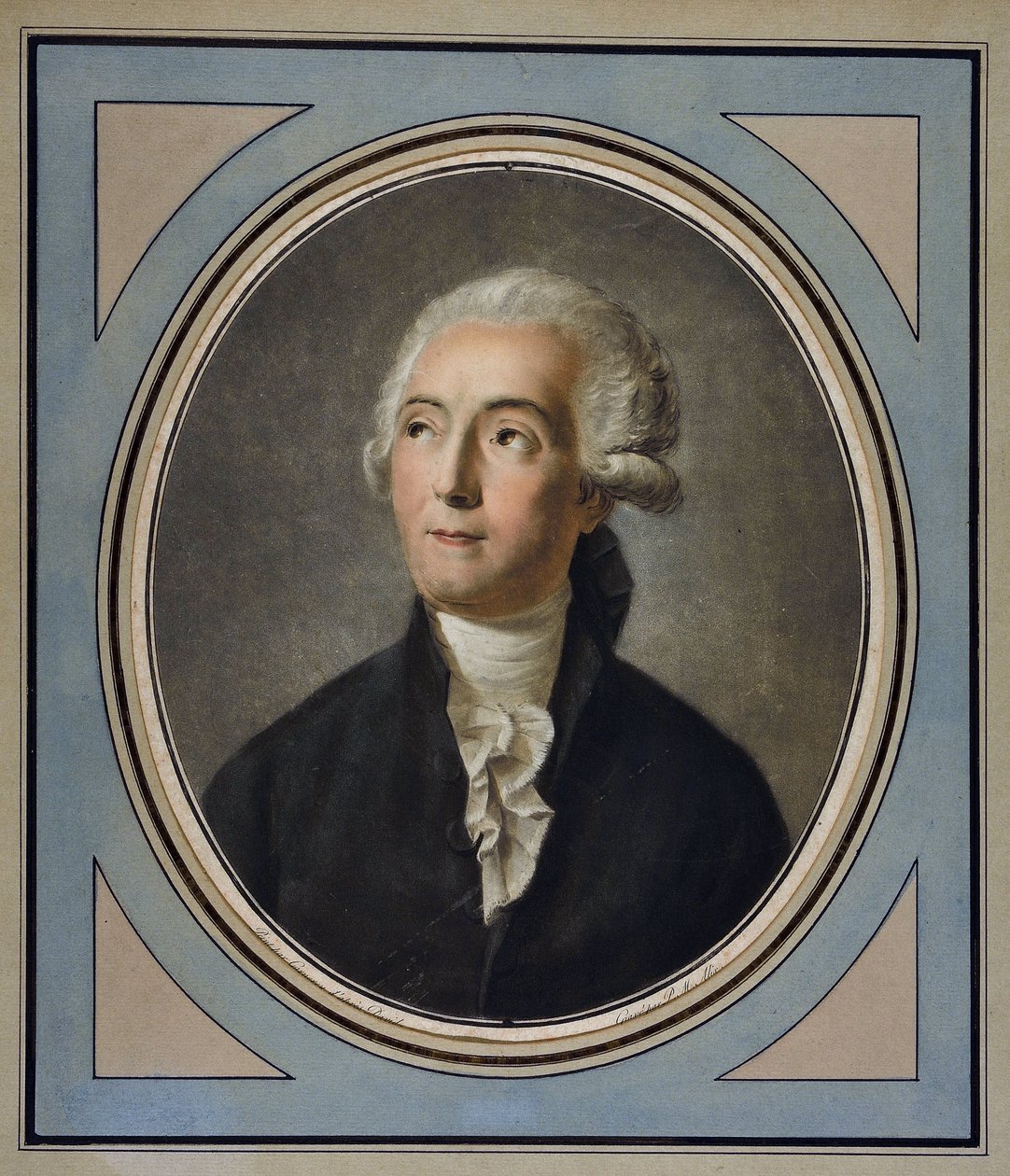 Retrato de Antoine Laurent de Lavoisier (1743-1794), químico francês. de Unknown artist