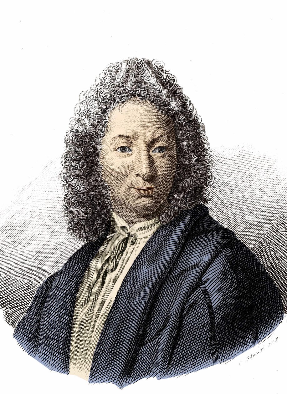 Retrato de Arcangelo Corelli (1653 - 1713) de Unknown artist