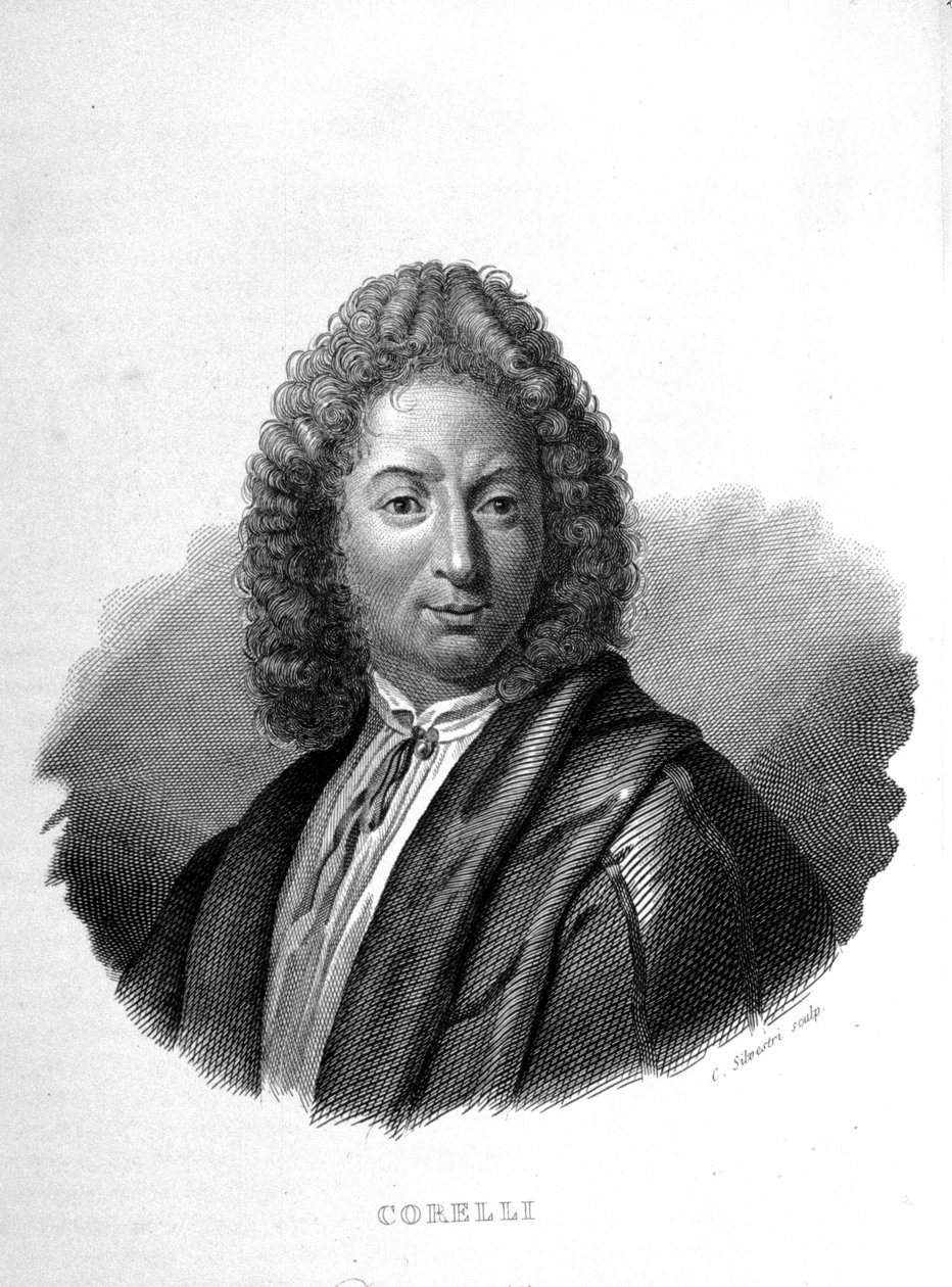Retrato de Arcangelo Corelli (1653 - 1713) de Unknown artist