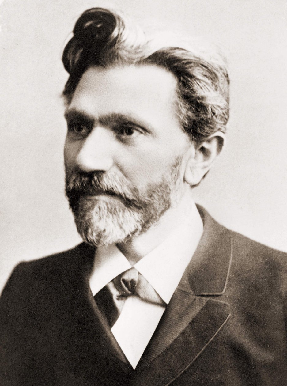 Retrato de August Bebel (1840-1913), político alemão de Unknown artist