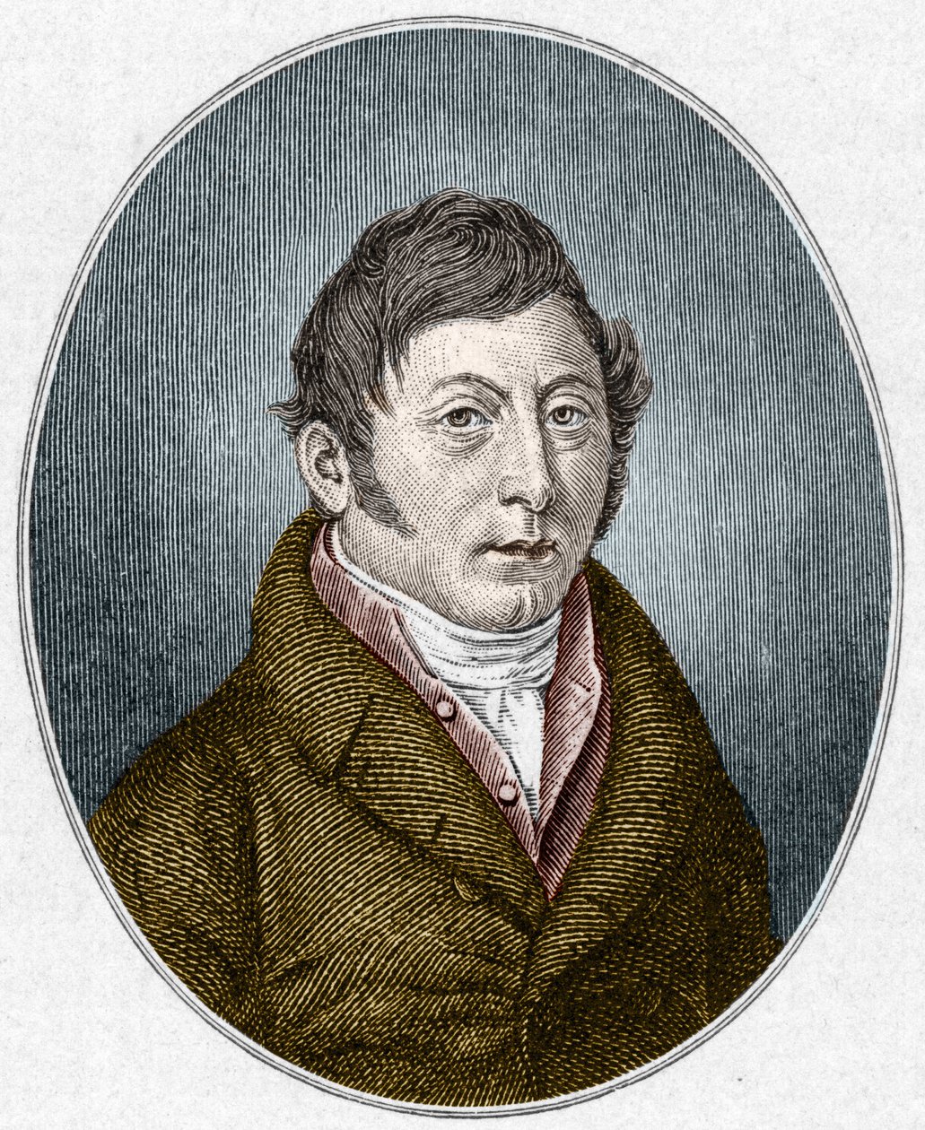 Retrato de August Klingemann (1777-1831), dramaturgo alemão. de Unknown artist