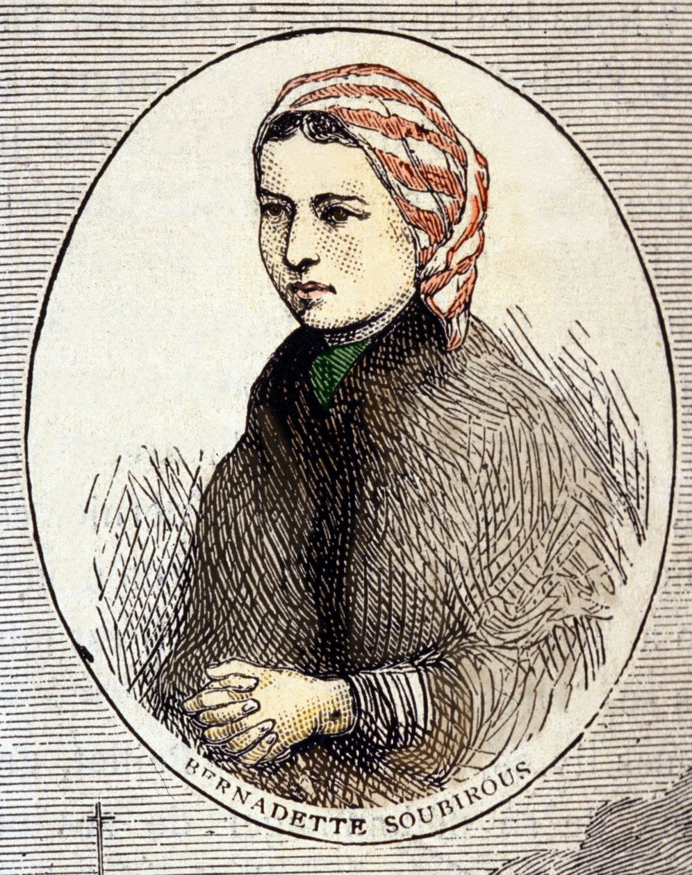 Retrato de Bernadette Soubirous (1844-1879). de Unknown artist