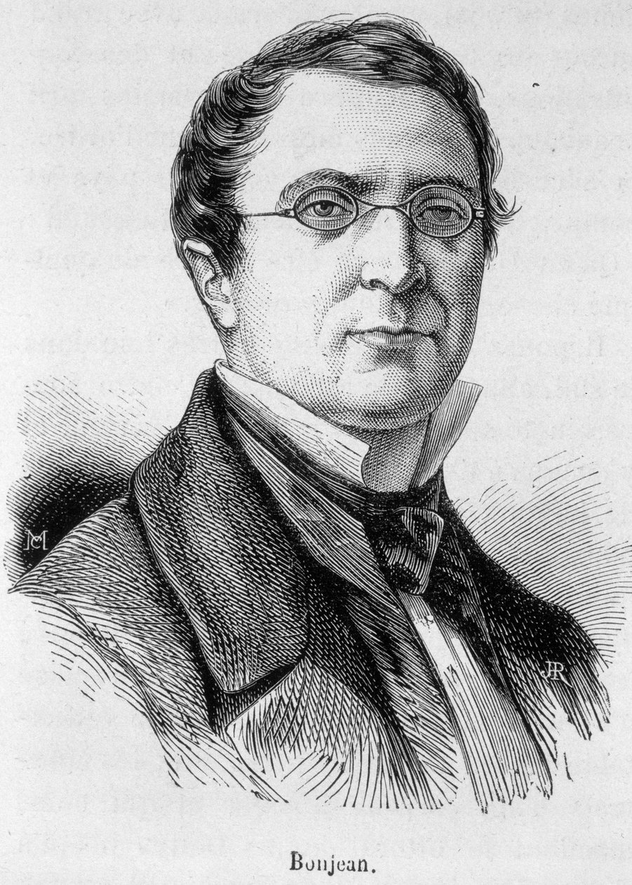 Retrato de Bonjean de Unknown artist