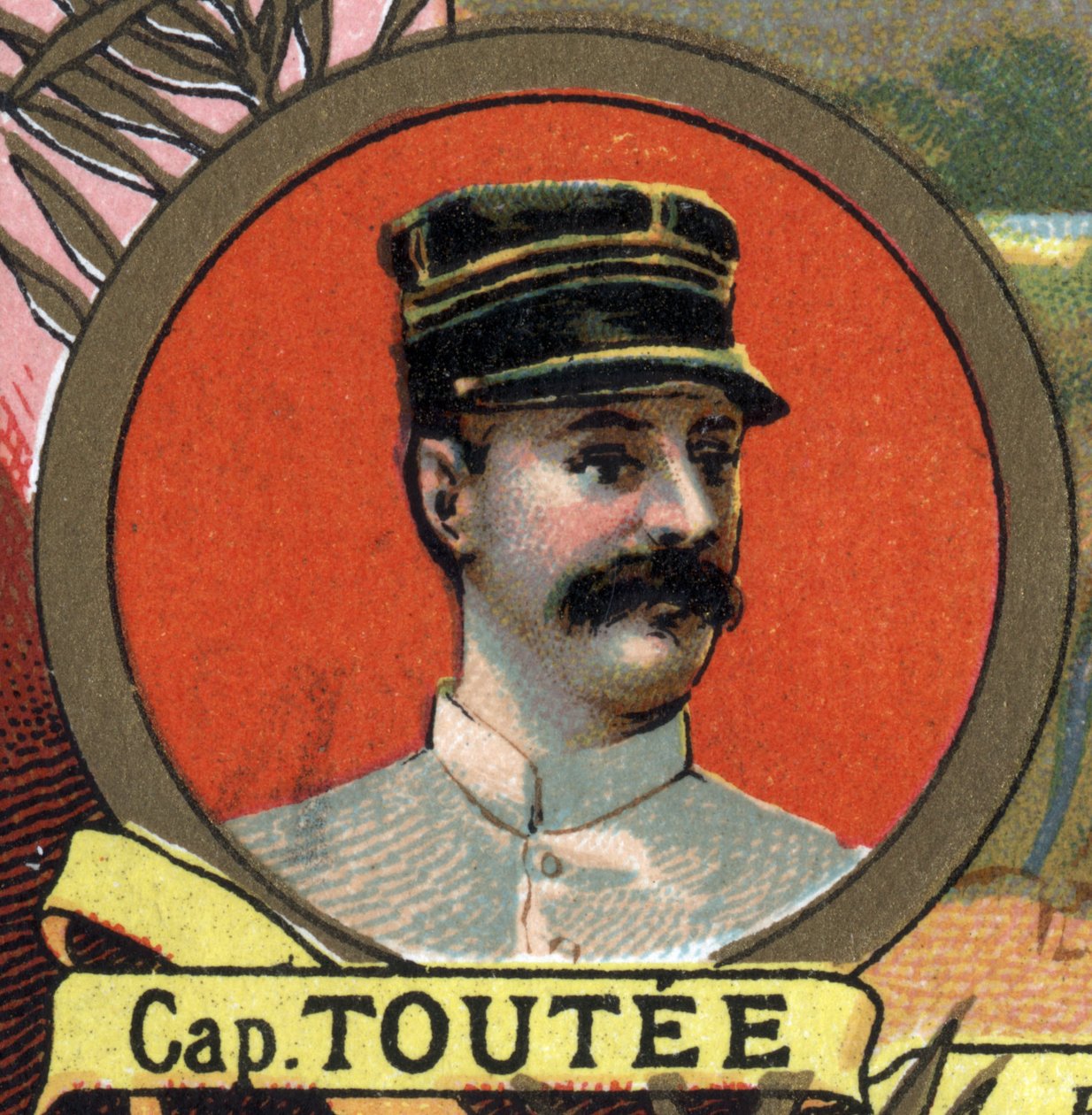 Retrato do Capitão Toutee, explorador francês. de Unknown artist