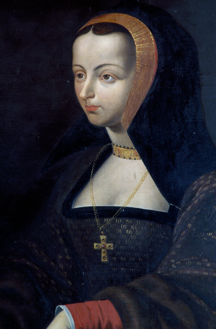 Retrato de Catarina Borbone de França (pintura) de Unknown artist