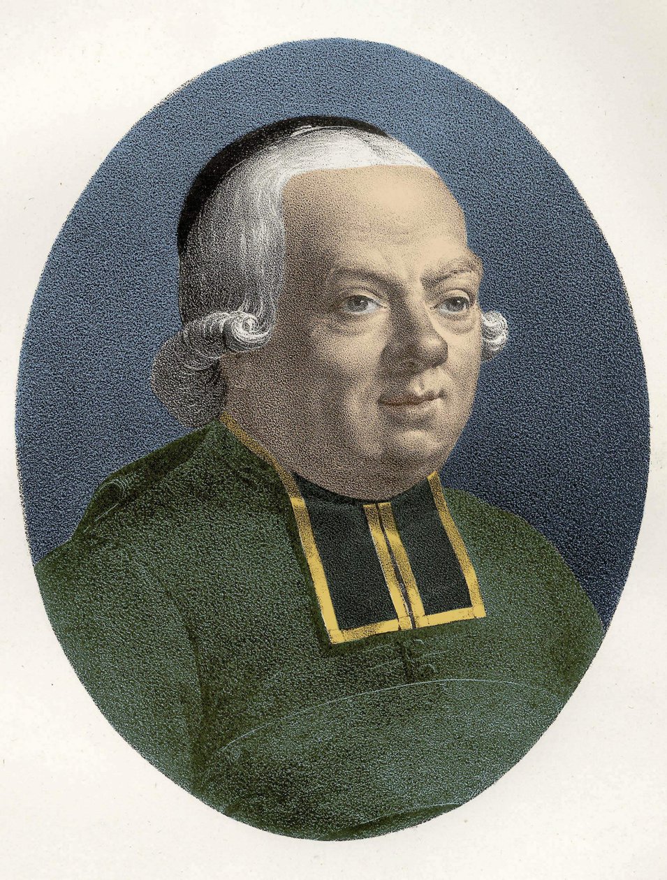 Retrato de Charles, Abbe of the Epee (1712 - 1789) pedagogo francês. de Unknown artist