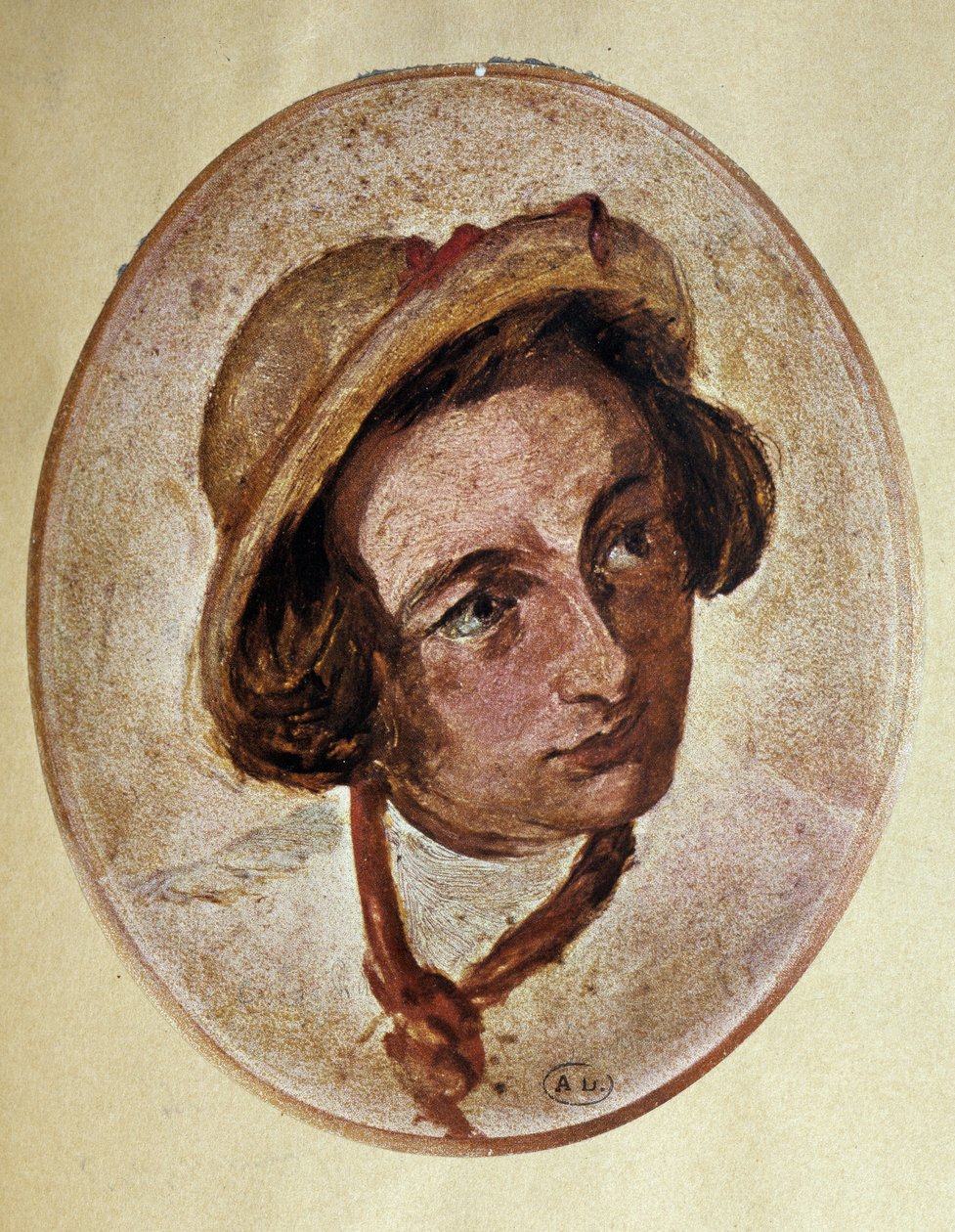 Retrato de Charles Dickens Young, v.1840 de Unknown artist