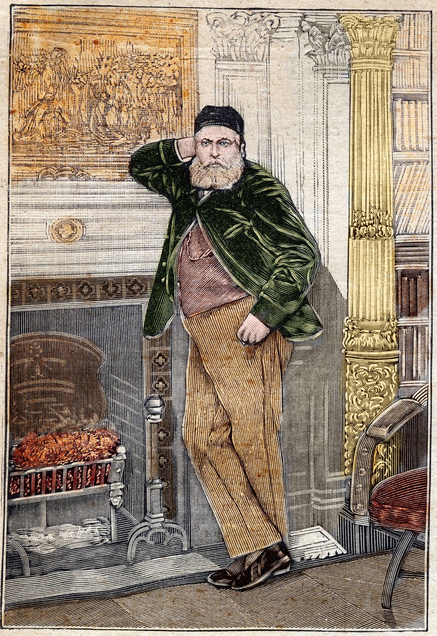 Retrato de Charles Gounod (1818-1893), compositor francês. de Unknown artist
