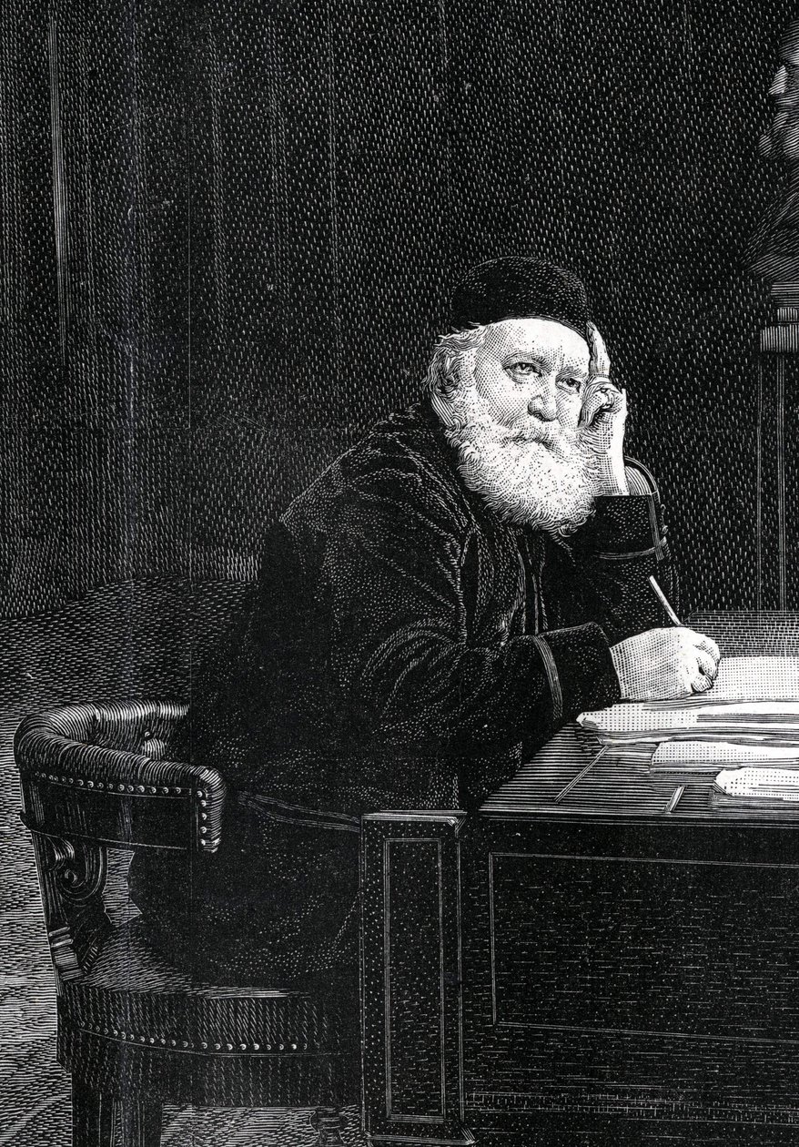 Retrato de Charles Gounod (1818-1893), compositor francês. de Unknown artist