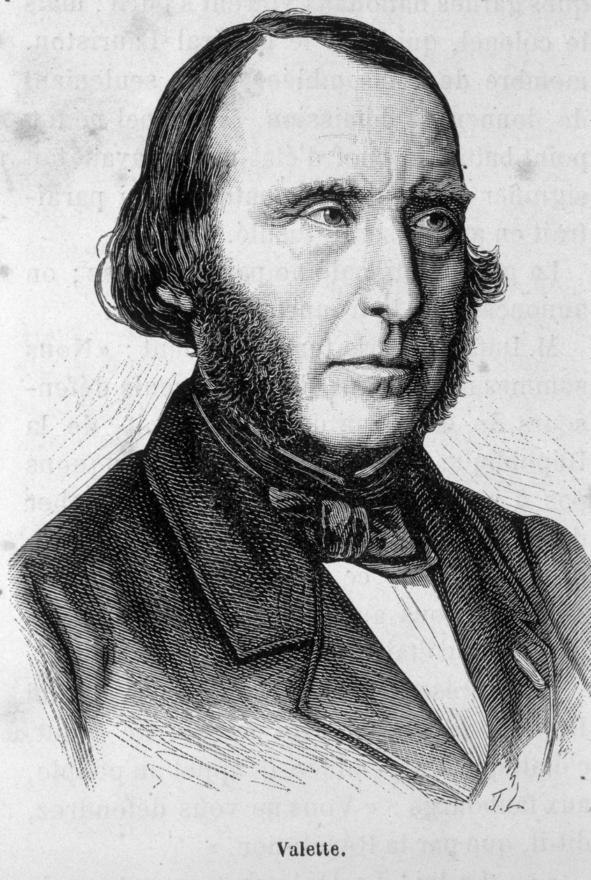 Retrato de Charles Guillaume Sourdille de Valletta (1792, -1852), escritor francês de Unknown artist