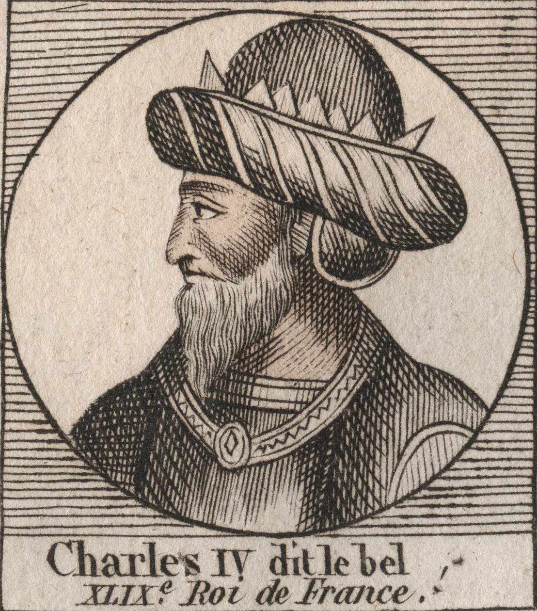 Retrato de Carlos IV, o Bel de Unknown