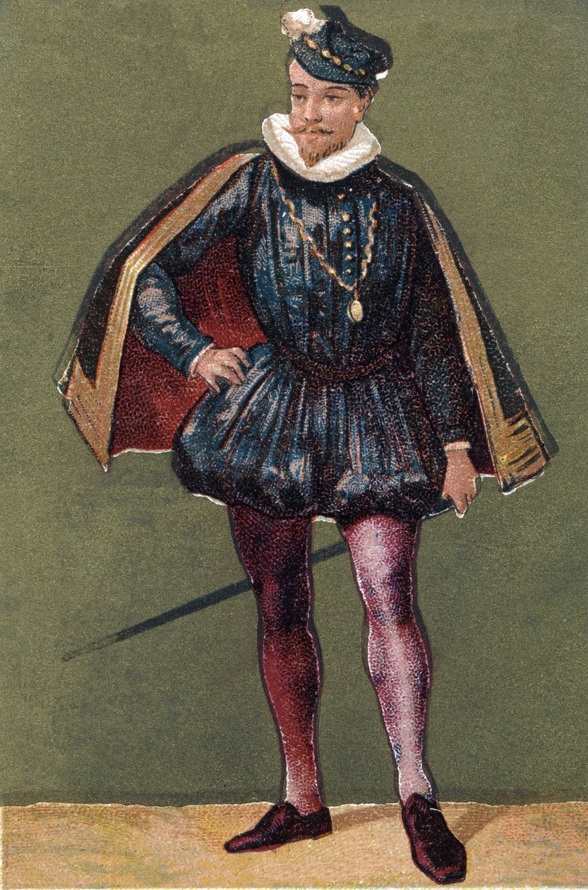 Retrato de Carlos IX (1550-1574), Rei de França. de Unknown artist