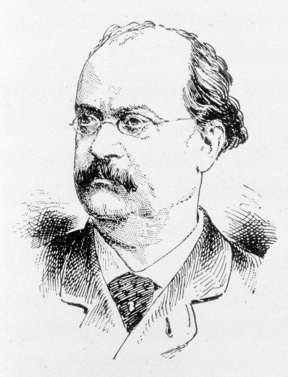 Retrato de Charles Lecocq (1832 - 1918), compositor francês. de Unknown artist