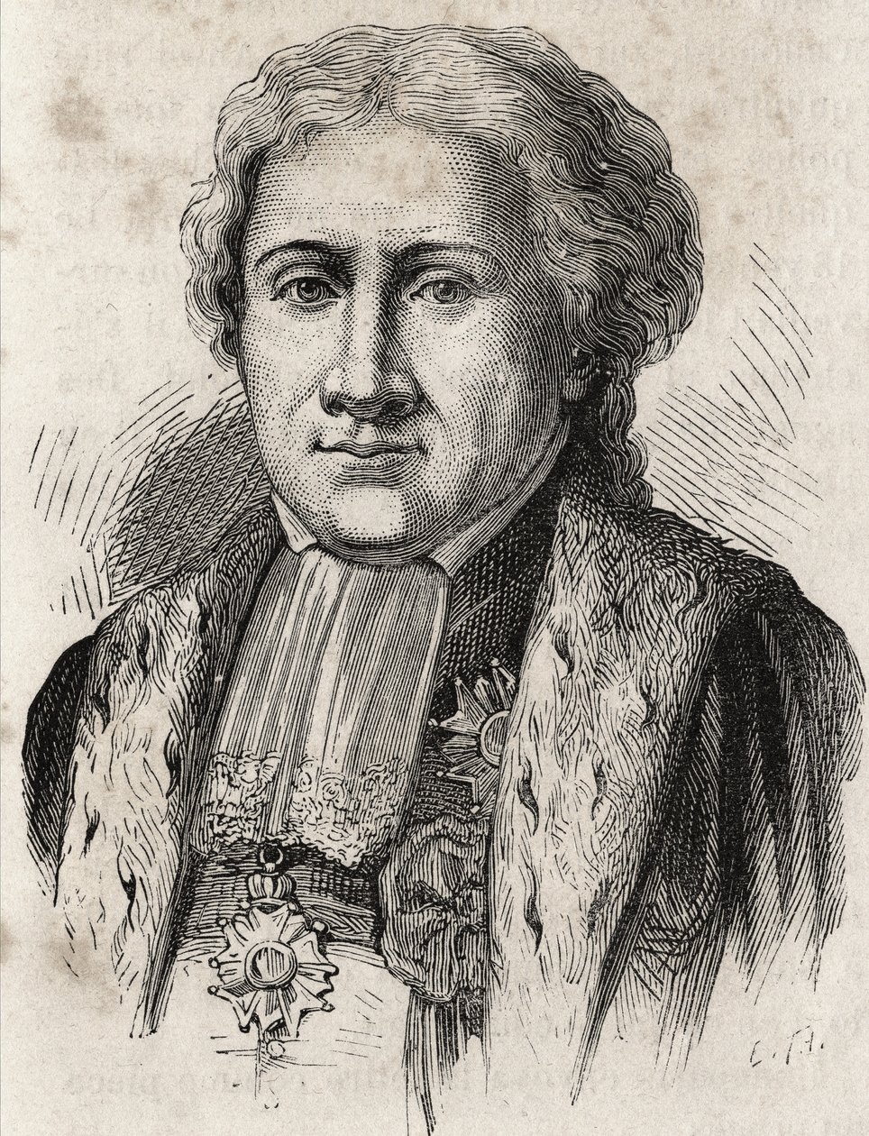 Retrato de Claude - Ambroise Régnier, Duque de Massa, Advogado, Grande Juiz, Ministro da Justiça (1746-1814) de Unknown artist