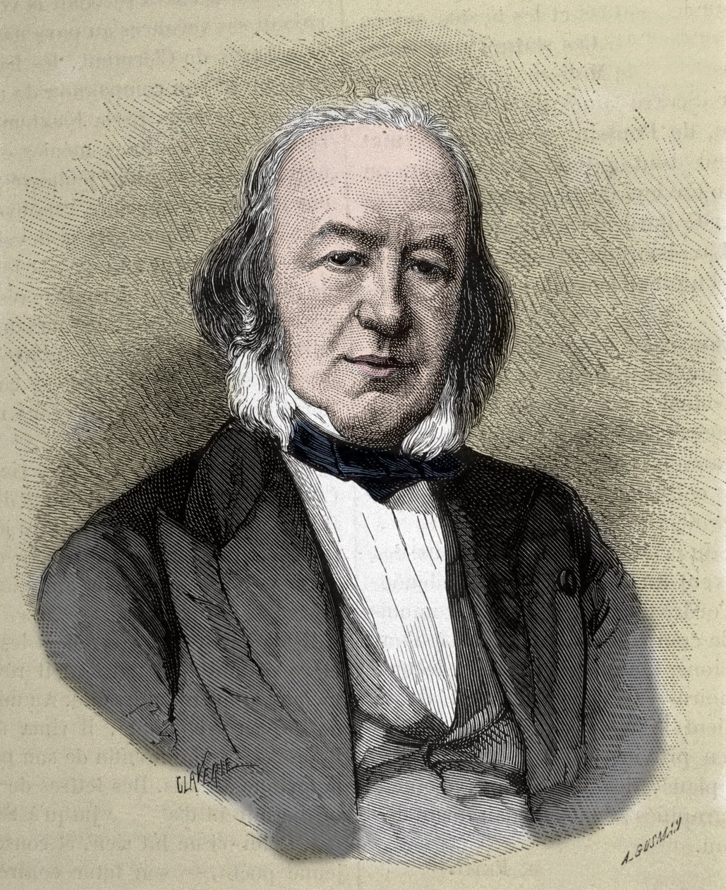 Retrato de Claude Bernard (1813 - 1878) fisiologista francês. de Unknown artist