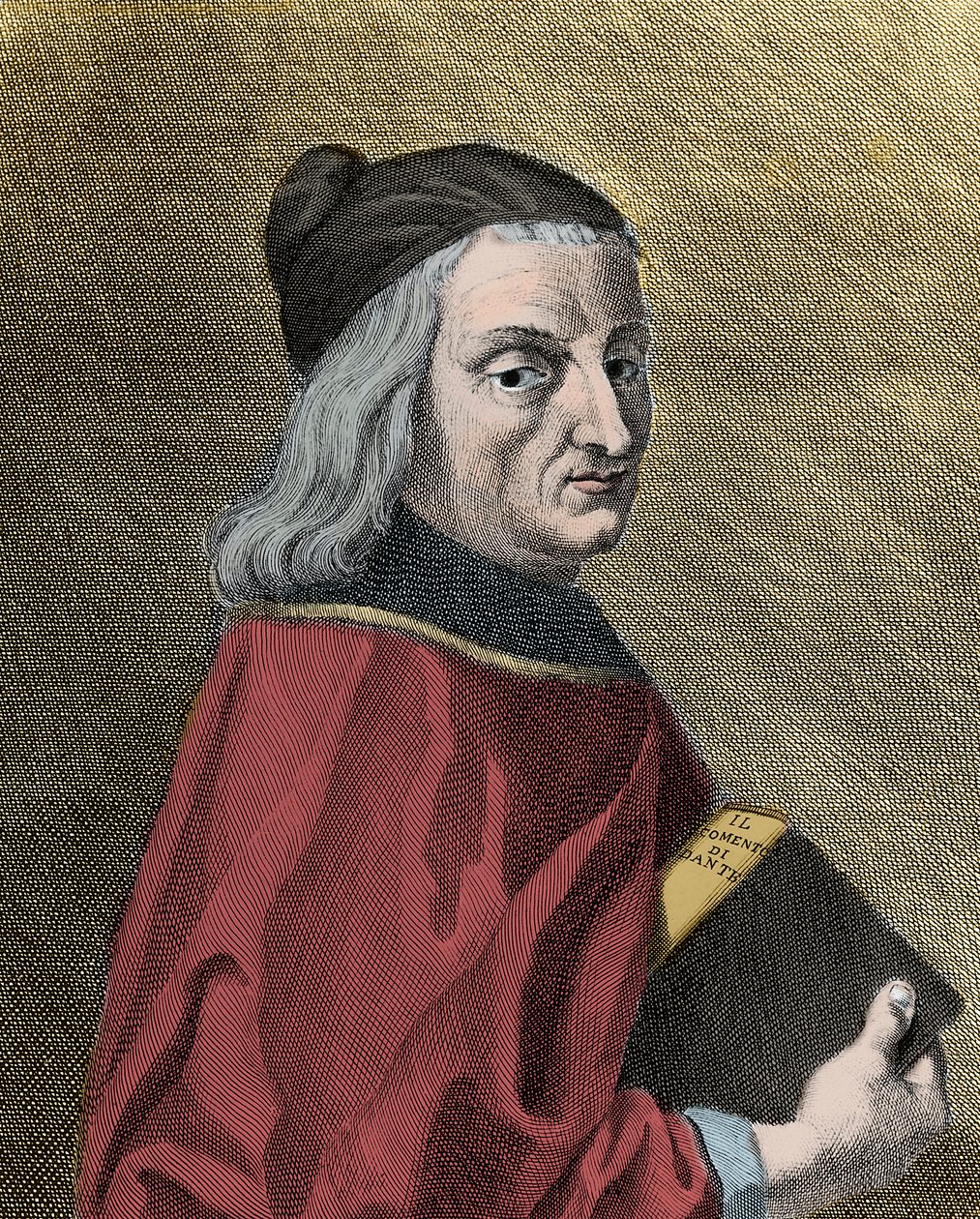 Retrato de Cristoforo Landino (1424-1498), humanista italiano de Unknown artist