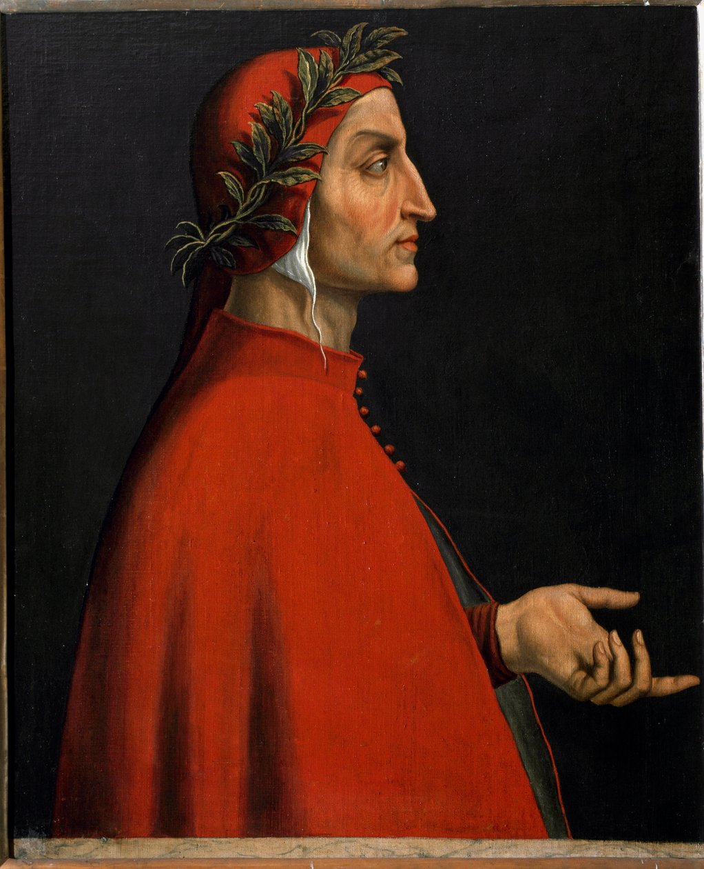 Retrato de Dante Alighieri (pintura) de Unknown artist