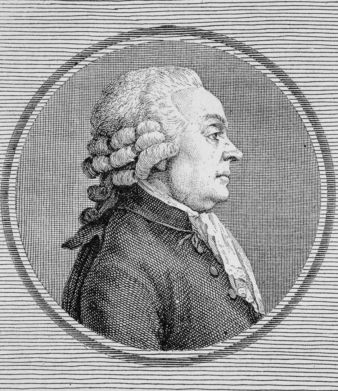 Retrato de Dionis du Séséjour (1734 -?). Gravura do final do século XIX em "Histoire de France" de H. Martin. de Unknown artist