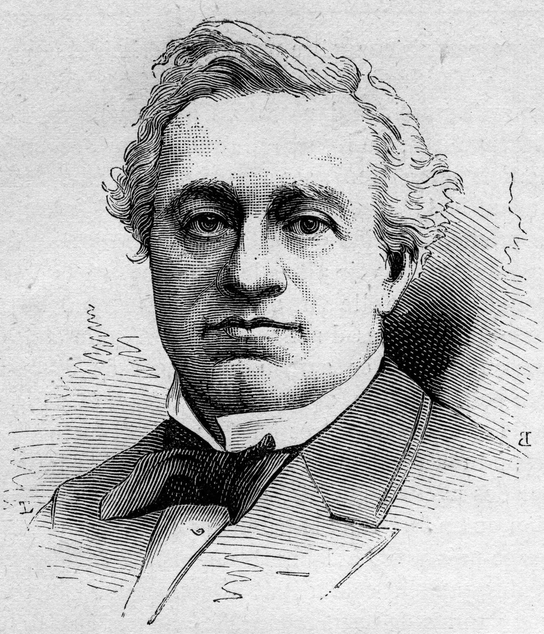 Retrato de Edmond Got (1822-1901), comediante francês, membro da Comedie Francaise. Gravura em "Le Monde Illustré" n¡1168 de 16 de Agosto de 1879. de Unknown artist