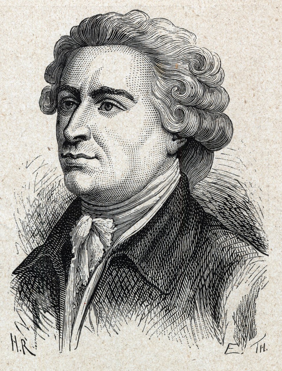 Retrato de Edmund Burke (1729-1797), político e filósofo irlandês. de Unknown artist