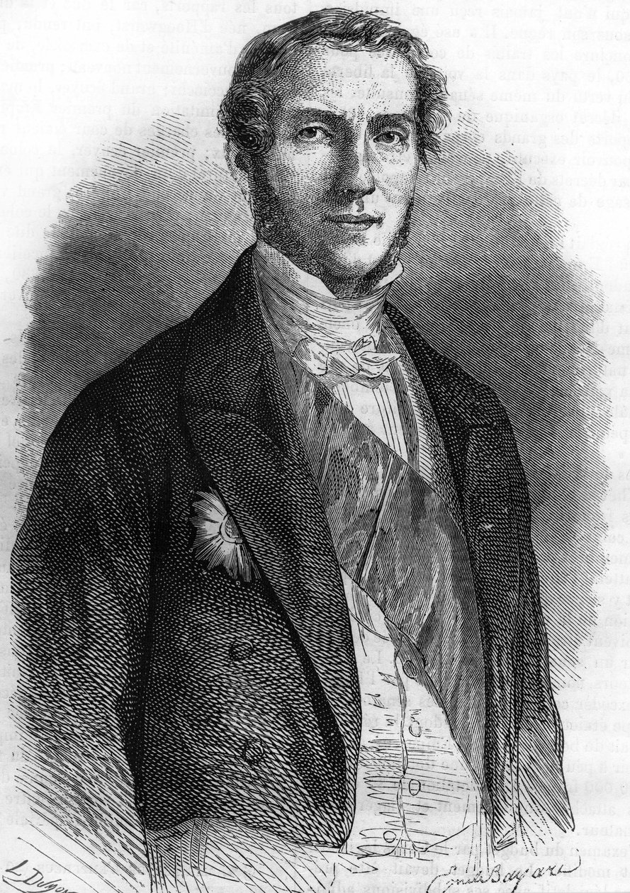 Retrato de Edouard Drouyn de Lhuys (1805-1881), diplomata e político francês. de Unknown artist