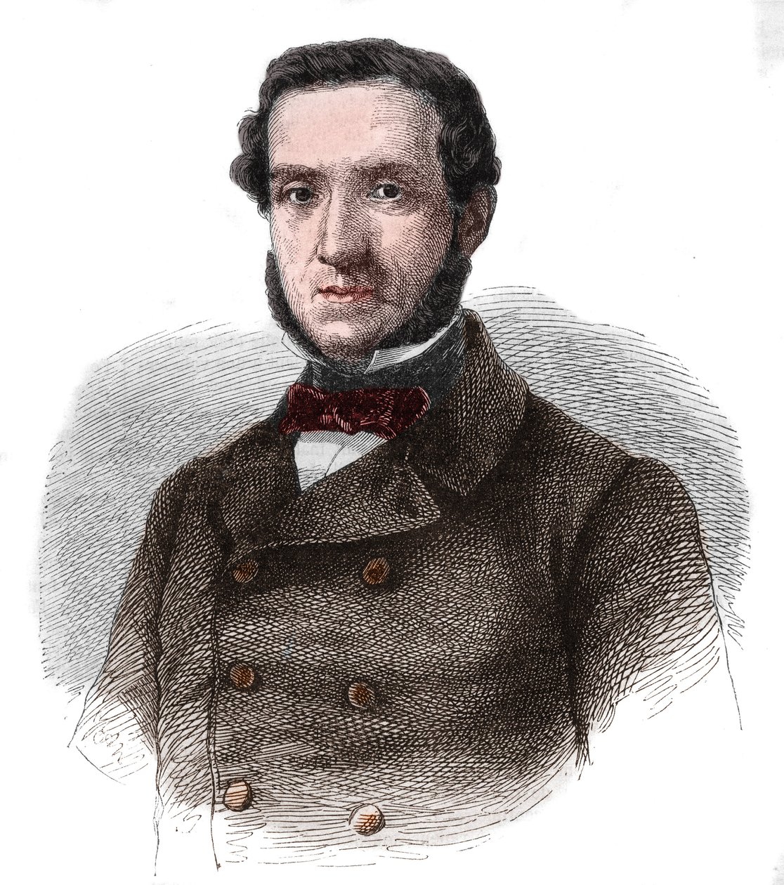 Retrato de Edouard Drouyn de Lhuys (1805-1881) diplomata e político francês de Unknown artist