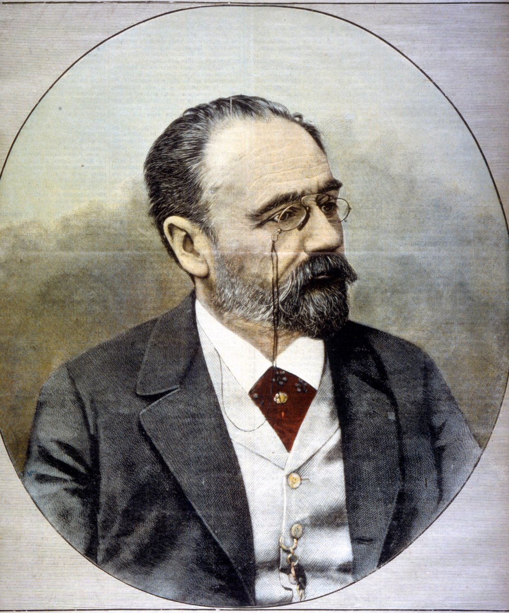 Retrato de Emile Zola de Unknown artist