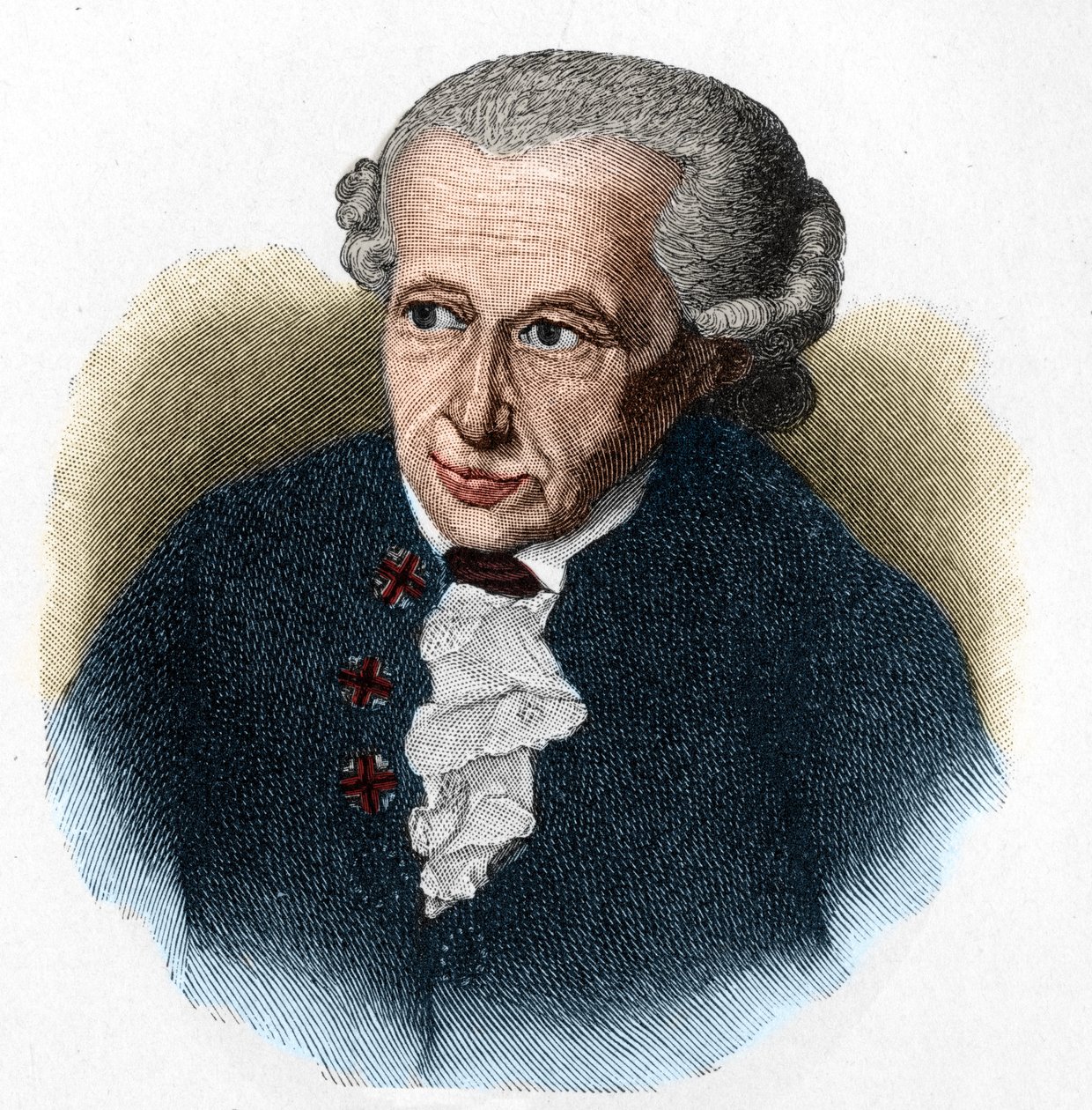 Retrato de Emmanuel Kant (Immanuel Kant de Unknown artist