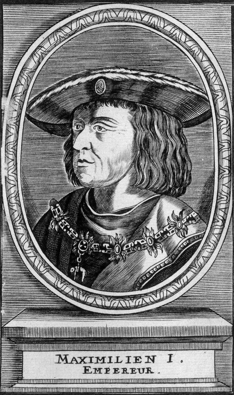 Retrato do Imperador Maximiliano I (1459 - 1519), n.d. de Unknown artist