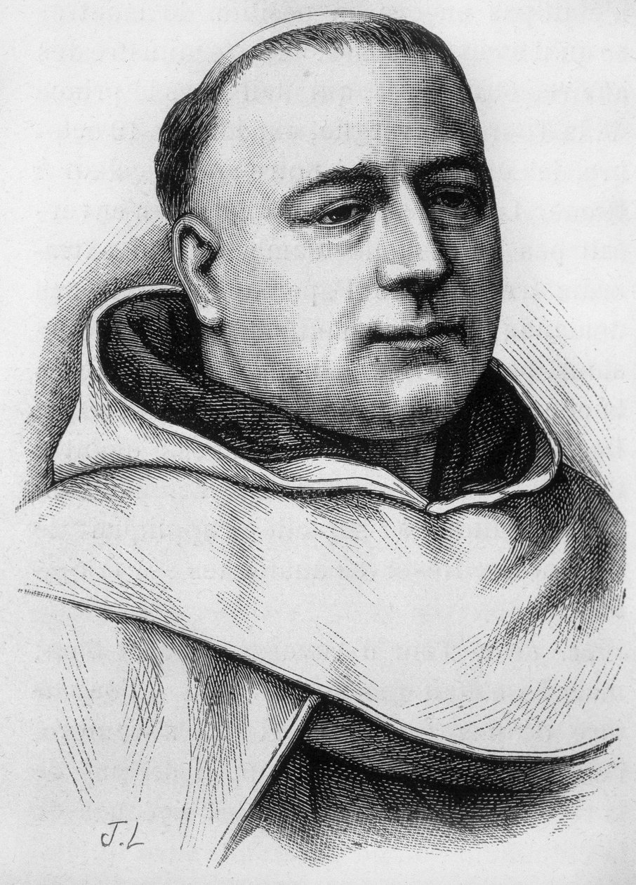 Retrato do Padre Hyacinthe de Unknown artist