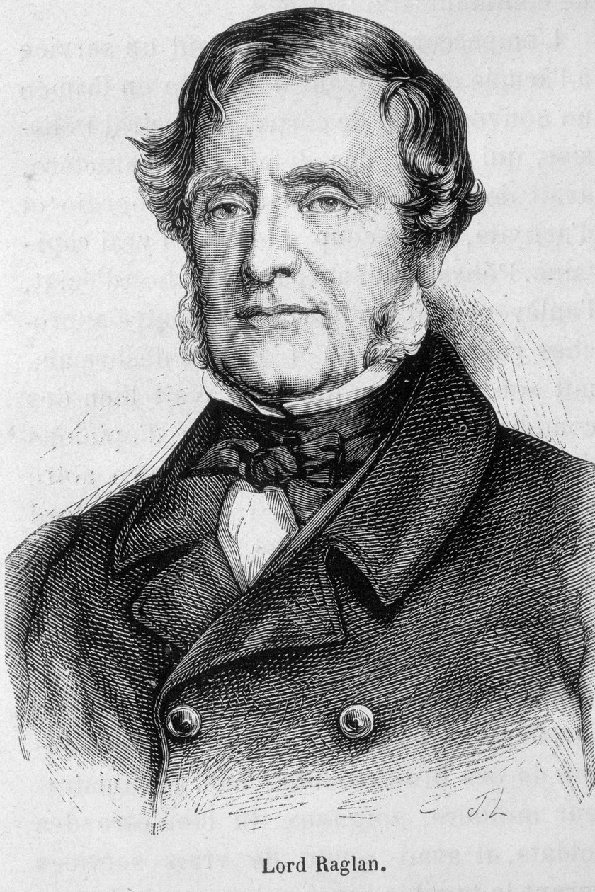 Retrato de Fitz Roy James Henry Somerset, primeiro Barão Raglan (Lord Raglan de Unknown artist