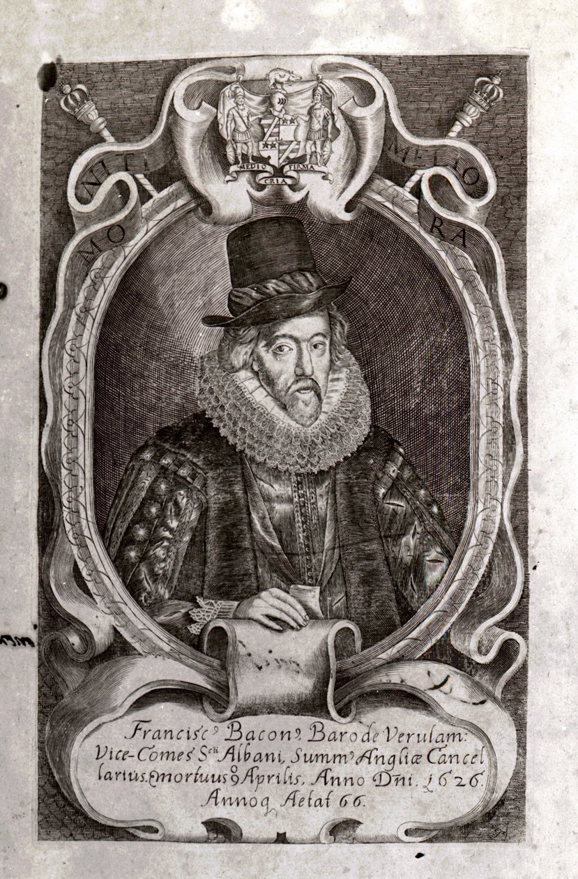Retrato de Francis Bacon (1561 - 1626). de Unknown artist