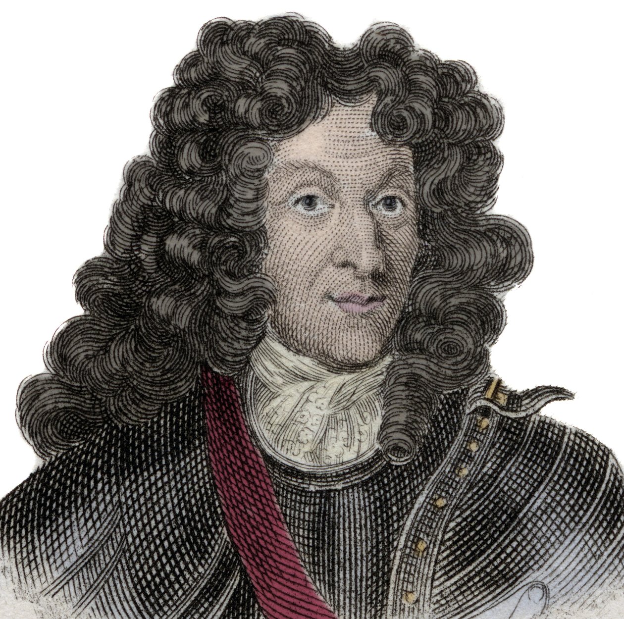 Retrato de François-Henri de Montmorency-Bouteville (François Henri de Montmorency Bouteville) (1628-1695), marechal de Luxemburgo, Duque de Piney e general francês. de Unknown artist