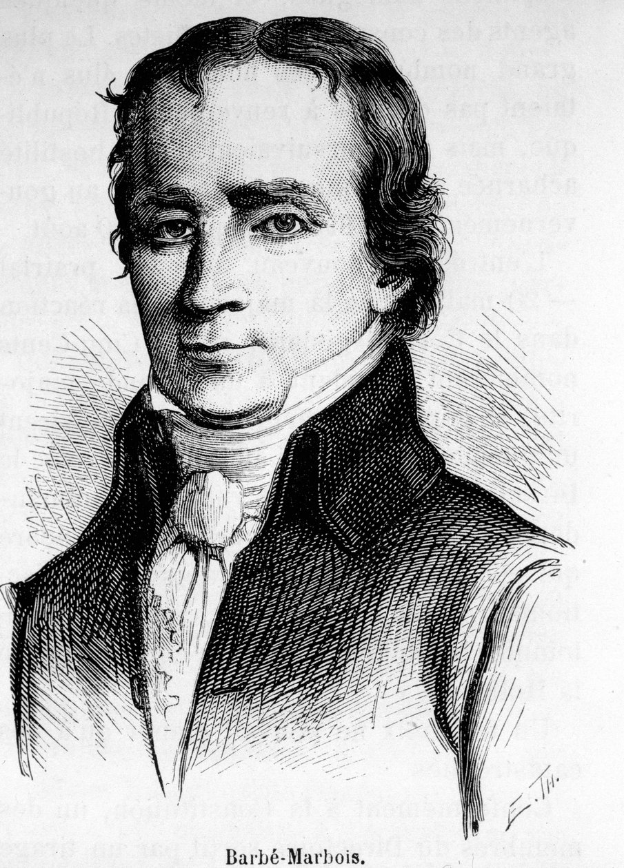 Retrato de François Barbe-Marbois (Barbe Marbois Marbois de Unknown artist
