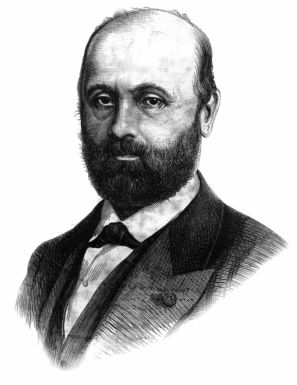 Retrato de François Bazin (1816-1878) compositor francês. de Unknown artist