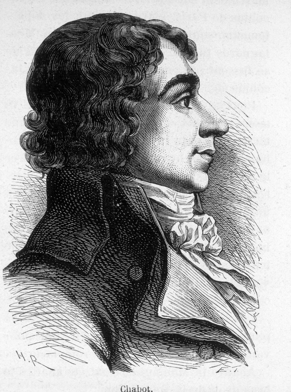Retrato de François Chabot (1759-1794), político francês. de Unknown artist
