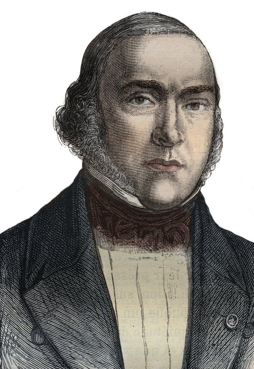 Retrato de François Jean Leon de Maleville, conhecido como Leon de Maleville (1803, -1879), político francês. de Unknown artist