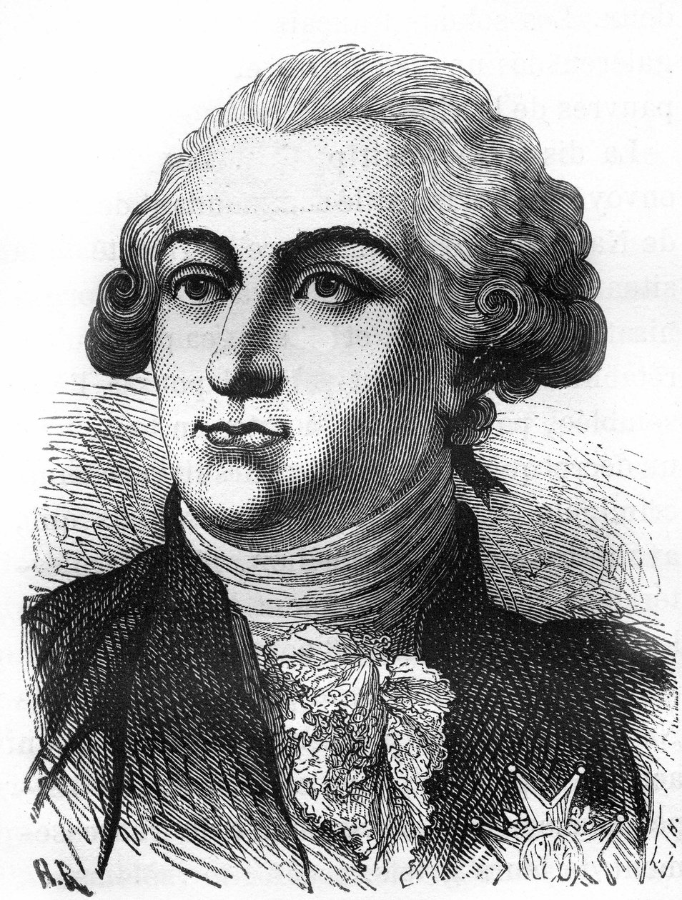 Retrato de François Claude Amour, Marquês de Bouillé (1739-1800), General francês. de Unknown artist
