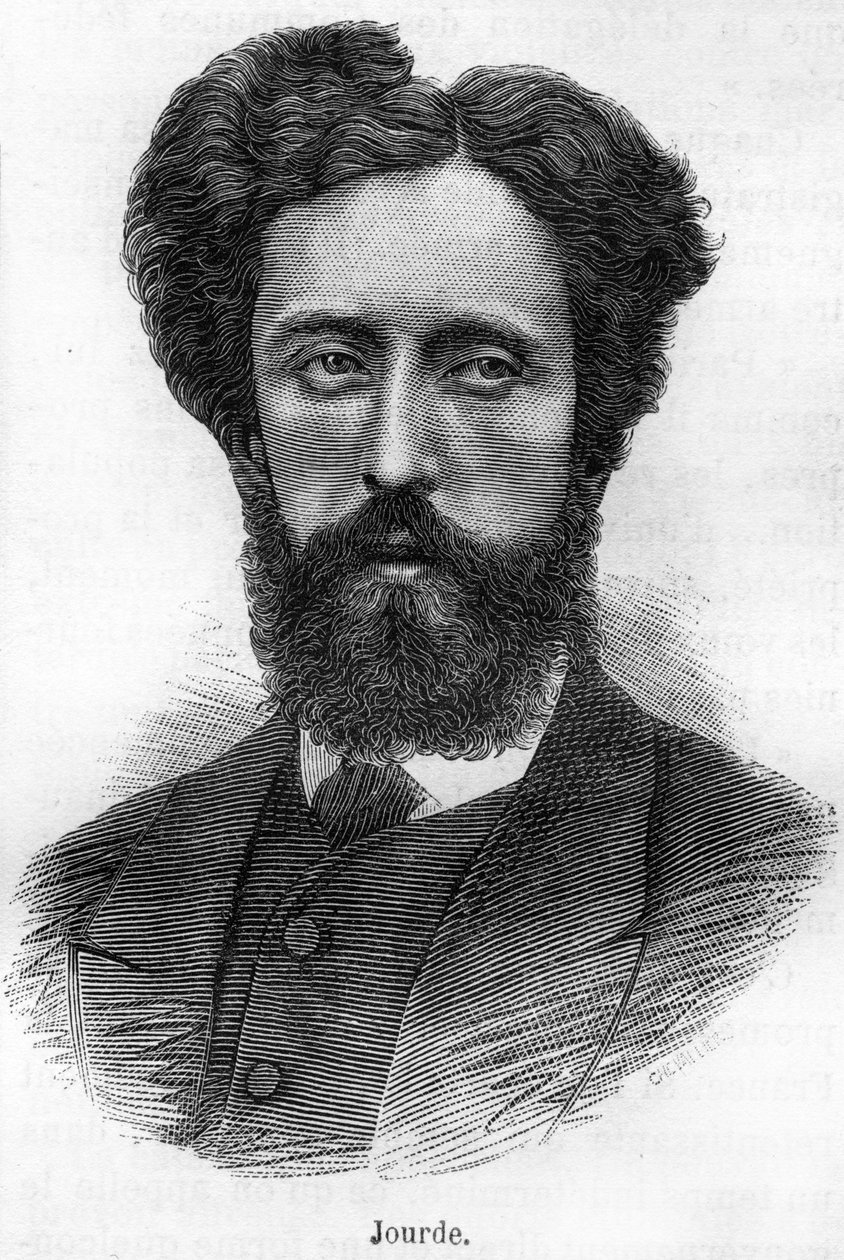 Retrato de François Jourde. Revolucionário francês 1843-1893. de Unknown artist
