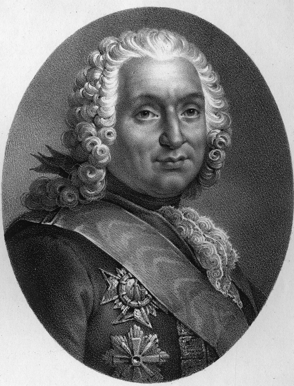 Retrato de François de Chevert (1695 - 1769). de Unknown artist