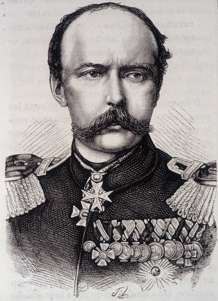 Retrato de Frederic - Carlos, Príncipe da Prússia (1828-1885) de Unknown artist