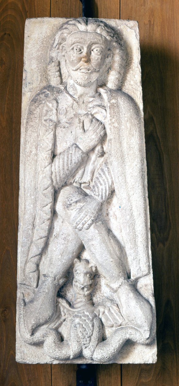 Retrato de Frederick 1º Barberossa (Imperador romano alemão da Casa de Hohenstaufen) (Waiblingen de Unknown artist
