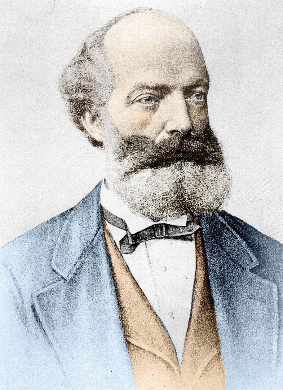 Retrato de Friedrich August Kekulé von Stradonitz Químico alemão (Darmstadt de Unknown artist