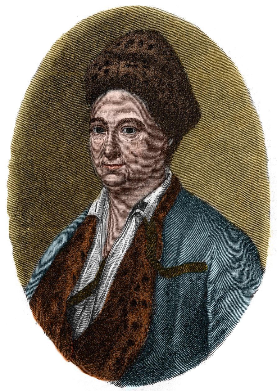 Retrato de Friedrich von Hagedorn de Unknown artist