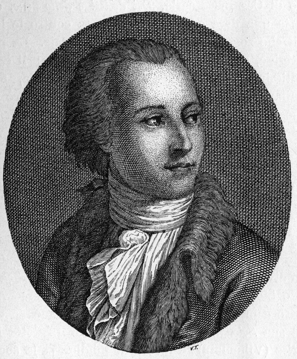 Retrato de Gaetano Filangeri (1752-1788). Jurista e pedagogo italiano de Unknown artist
