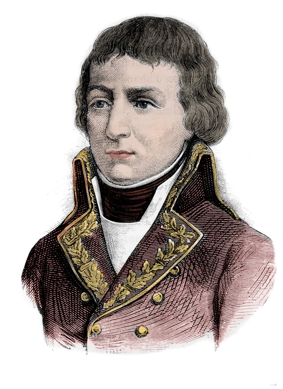 Retrato do General Leonard Mathurin Duphot 1769-1797 de Unknown artist